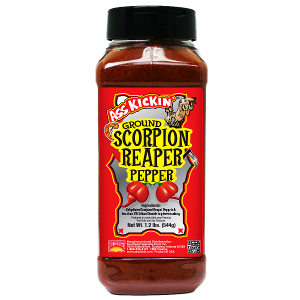 Ass Kickin Ground Scorpion Reaper Pepper 1.2lb/544g
