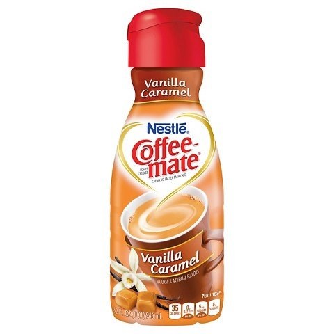 Nestle Coffee Mate Liquid 32oz Vanilla Caramel 32floz/946ml