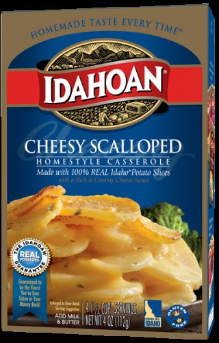 Idahoan Cheesy Scalloped Casserole Box 4oz/113.4g