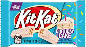 Kit Kat Birthday Cake Candy Bar 1.5oz/42g