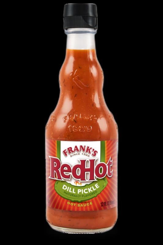 Franks Red Hot Dill Pickle Hot Sauce 12floz/354ml
