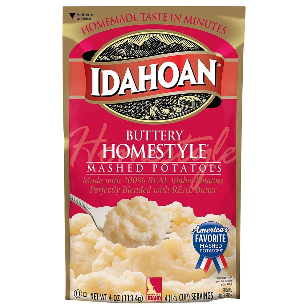 Idahoan Buttery Homestyle Mashed Potatoes 4oz/113.4g (Best Before 15 Jan 2024)