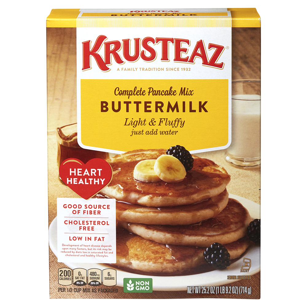Krusteaz Pancake Mix Buttermilk Complete 25.2oz/714g