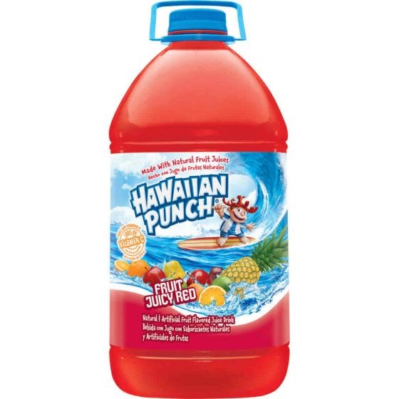 Hawaiian Punch Fruit Juicy Red 1 Gal Bottle 128floz/3785ml