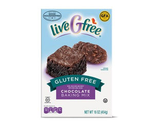 Live G Free Brownie Baking Mix 16oz/454g (Best Before 31 May 2024)