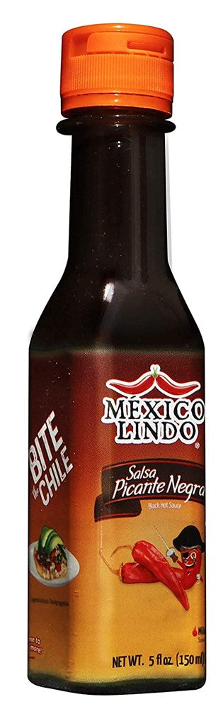 Mexico Lindo Salsa Capitan Picante Negra  5fl/150ml