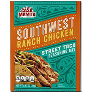 Casa Mamita Street Taco Seasoning Southwest Ranch Chicken 0.87oz/24g