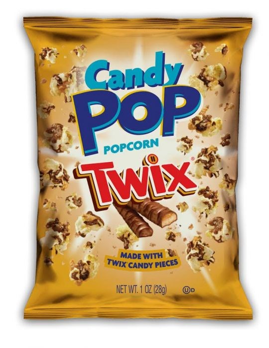 Candy Pop Popcorn Twix 1oz/28g      8358