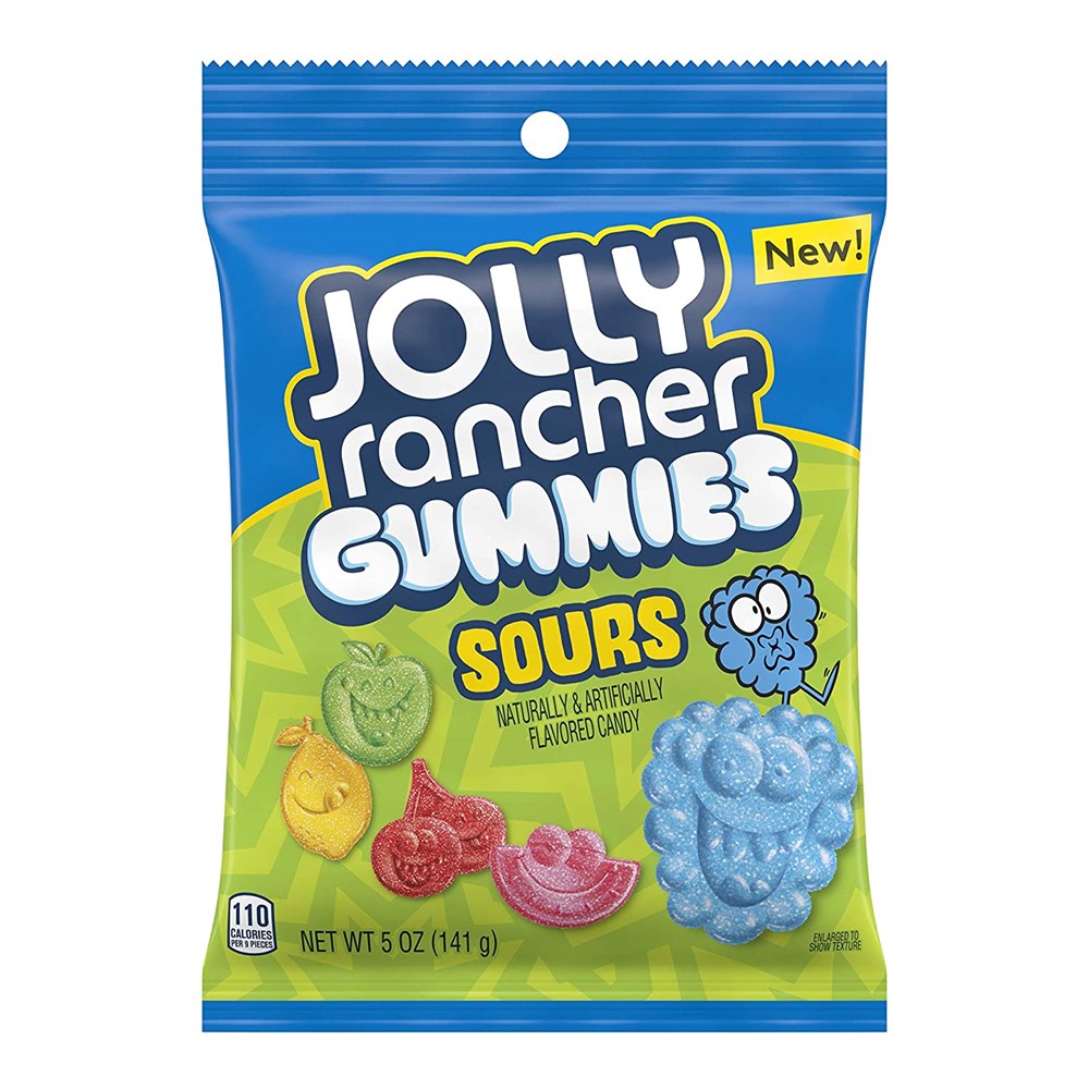 Jolly Rancher Gummies Sour 5oz/141g