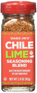Trader Joes Seasoning Chile Lime Blend 2.9oz/82g