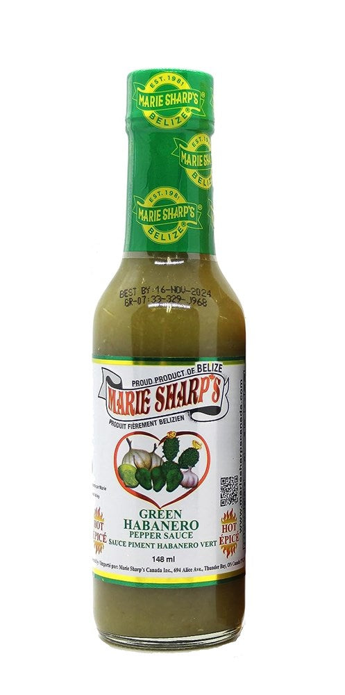 Marie Sharps Nopal Green Habanero Pepper Sauce 5floz/148ml