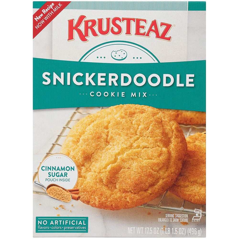 Krusteaz Cookie Mix Snickerdoodle 17.5oz/496g