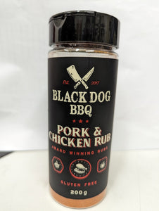 Black Dog BBQ Pork & Chicken Rub 200g